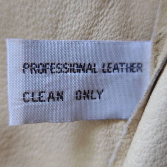 Vintage Real Clothes Women 12P (Fits like P4-6) Leather Shacket and Skirt Set - Picture 16 of 16